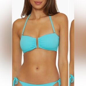 Trina Turk Coco Aqua Blue Women's Bikini Set
